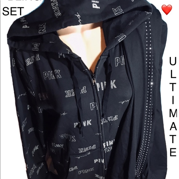 NEW RARE BLING HOODIE & LEGGINGS SET STUNNING ❤️🎁